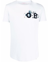 Orlebar Brown Island Life Logo Print T Shirt