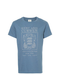 Kent & Curwen Lion Crest Print T Shirt