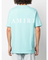 Amiri Logo Print Cotton T Shirt