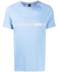 BOSS Logo Print Cotton T Shirt