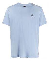 Moose Knuckles Logo Print Cotton T Shirt