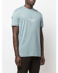 Emporio Armani Logo Print Crew Neck T Shirt