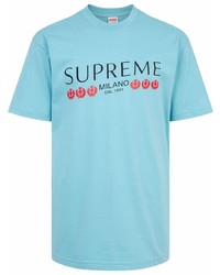 Supreme Logo Print Milano T Shirt Ss21