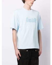 Gmbh Logo Print Short Sleeve T Shirt