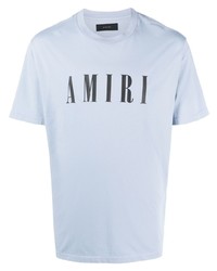 Amiri Logo Print Short Sleeved T Shirt