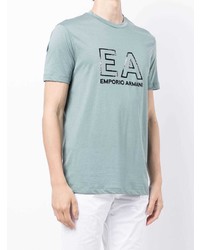 Emporio Armani Logo Print T Shirt