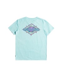 Quiksilver Modern Fit First Mind Graphic Tee In Angel Blue At Nordstrom