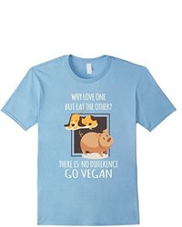 No Differtence Various Go Vegan T Shirt Vegetarian T Shirt