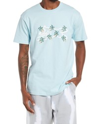 Icecream Palm Graphic Tee In Cool Blue At Nordstrom