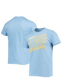 Junk Food Powder Blue Los Angeles Chargers Hail Mary T Shirt
