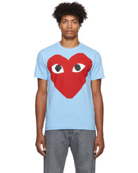 Comme Des Garcons Play Printed Heart T Shirt