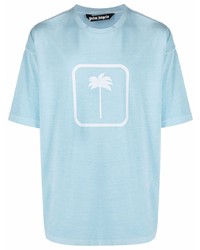 Palm Angels Pxp Tonal Palm Tree Print T Shirt