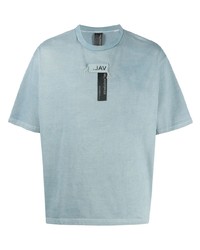 VAL KRISTOPHE R Logo Patch Oversized T Shirt