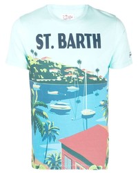 MC2 Saint Barth Saint Barth Postcard Print T Shirt