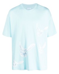 3PARADIS Singing Doves Cotton T Shirt