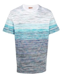 Missoni Stripe Pattern Print T Shirt