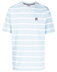 Fila Stripe Print Cotton T Shirt