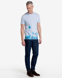 Ted Baker Trybeka Tall Graphic Floral Print Tshirt