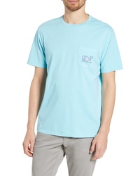 Vineyard Vines Tuna Starfish Whale Logo Pocket T Shirt