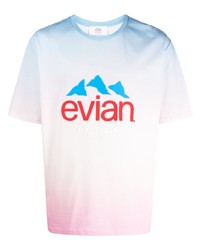 Balmain X Evian Gradient Effect T Shirt