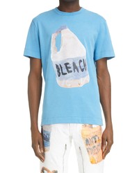 Givenchy X Josh Smith Ceramic Print Graphic Tee In 420 Medium Blue At Nordstrom