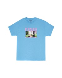 Pleasures X Playboy Swing Graphic Tee In Carolina Blue At Nordstrom