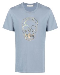 Zadig & Voltaire Zadigvoltaire Iridescent Skull Short Sleeved T Shirt