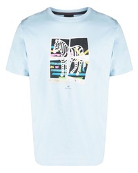 PS Paul Smith Zebra Graphic Print T Shirt