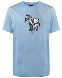 PS Paul Smith Zebra Print T Shirt