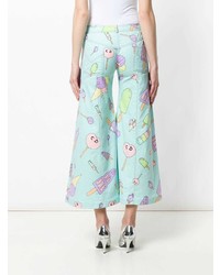 Christian Dior Vintage Ice Cream Flared Trousers