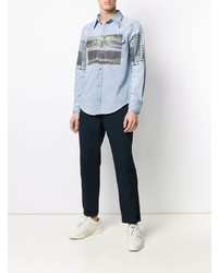 Calvin Klein Jeans Est. 1978 Graphic Cotton Western Shirt