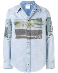 Calvin Klein Jeans Est. 1978 Graphic Cotton Western Shirt