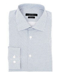 John Varvatos Star USA Trim Fit Wrinkle Resistant Print Dress Shirt
