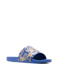 VERSACE JEANS COUTURE Baroccoflage Printed Slides