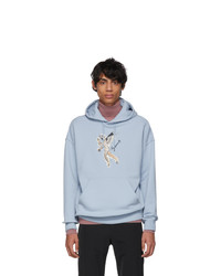 Givenchy Blue Icarus Hoodie