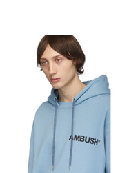 Ambush Blue Logo Hoodie