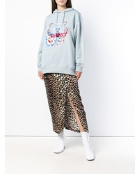 Kenzo Embroidered Tiger Logo Hoodie