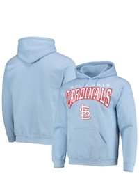 STITCHES Light Blue St Louis Cardinals Team Logo Pullover Hoodie At Nordstrom