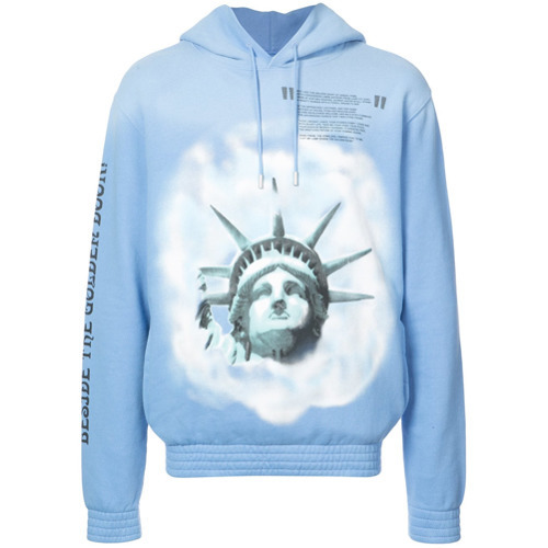 Off-White Statue Of Liberty Hoodie, $440 | farfetch.com | Lookastic