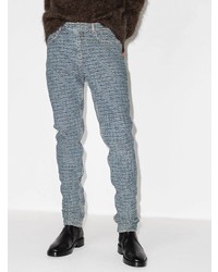 Givenchy 4g Pattern Slim Fit Jeans