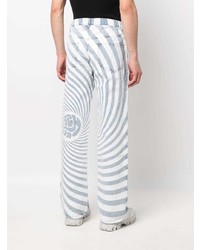 MSFTSrep Abstract Stripe Jeans