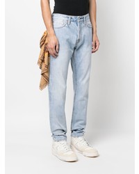Evisu Bandana Print Slim Fit Jeans