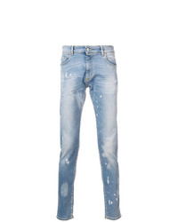 Represent Distressed Skinny Jeans