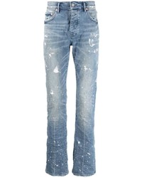 purple brand Distressed Slim Cut Jeans