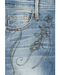 True Religion Halle Jeans With Floral Print