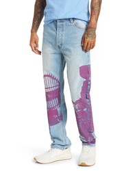 Rokit Hardware Print Jeans In Blue At Nordstrom