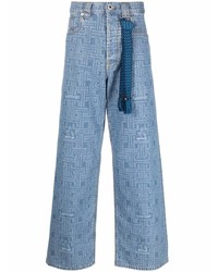 Lanvin Maze Print Jeans