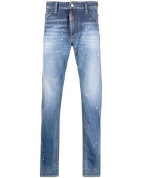 DSQUARED2 Paint Splatter Print Jeans
