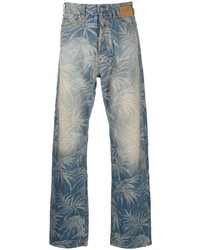 Palm Angels Palm Tree Print Jeans