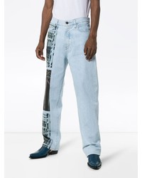 Calvin Klein Jeans Est. 1978 Printed Patch Wide Leg Jeans